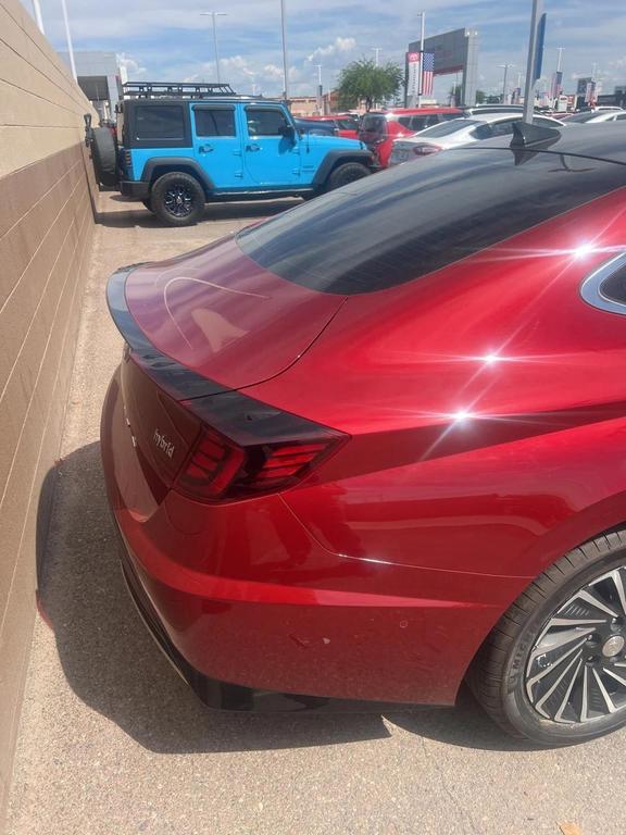 used 2023 Hyundai Sonata Hybrid car, priced at $24,987