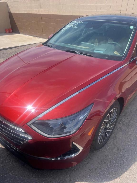 used 2023 Hyundai Sonata Hybrid car, priced at $24,987