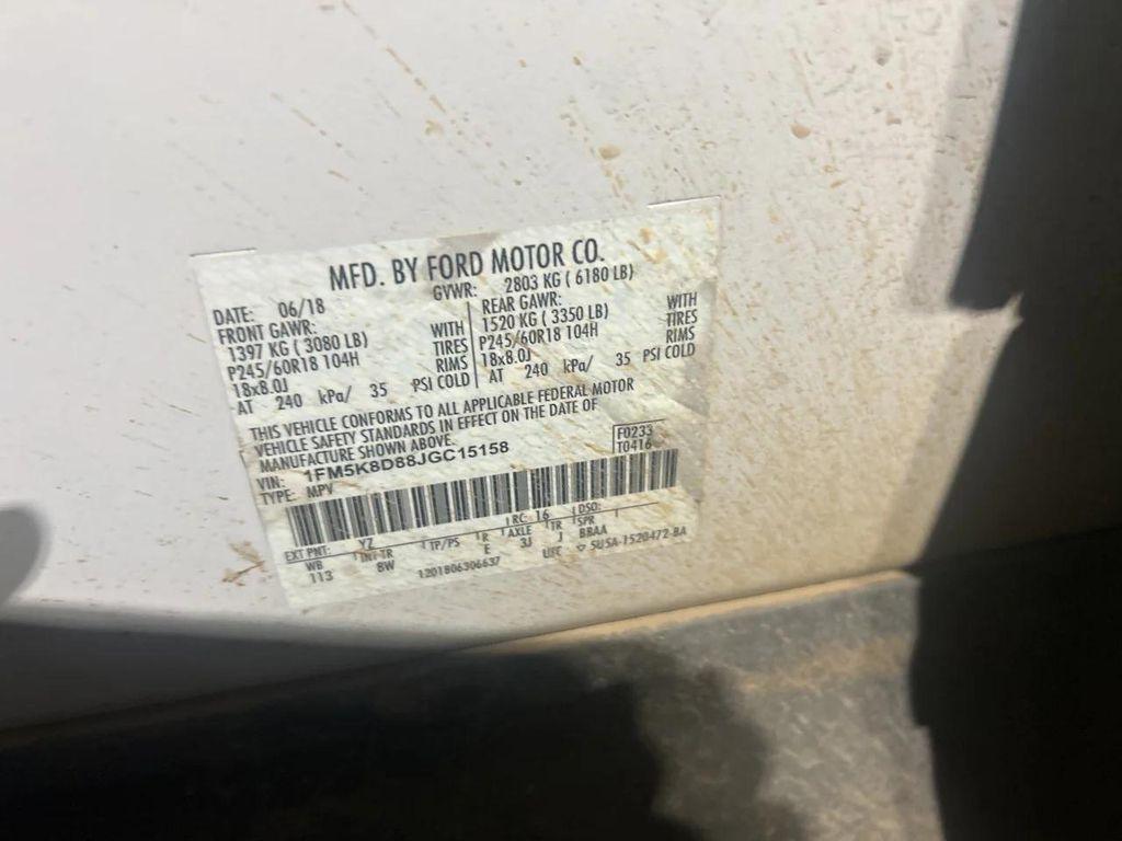 used 2018 Ford Explorer car, priced at $14,987