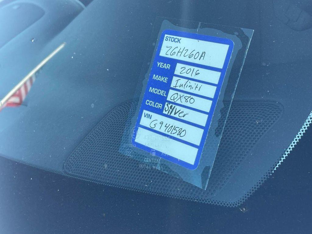 used 2016 INFINITI QX80 car, priced at $16,924