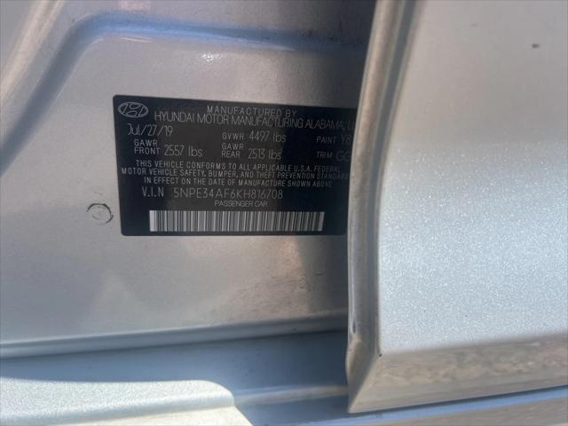 used 2019 Hyundai Sonata car, priced at $15,993