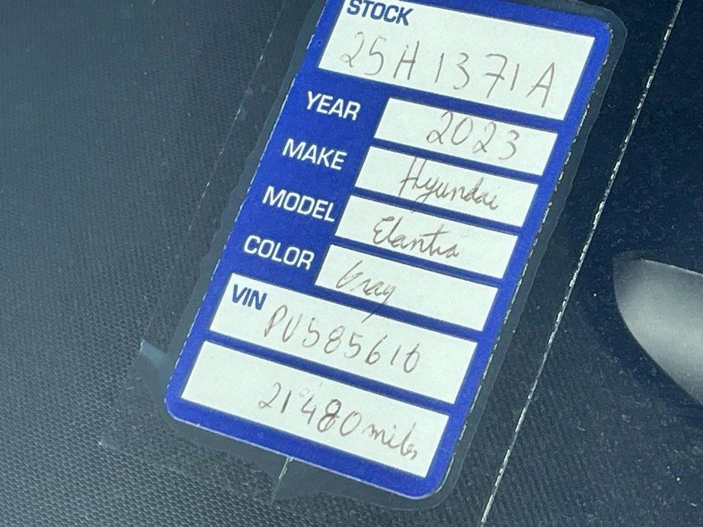 used 2023 Hyundai Elantra car, priced at $20,625