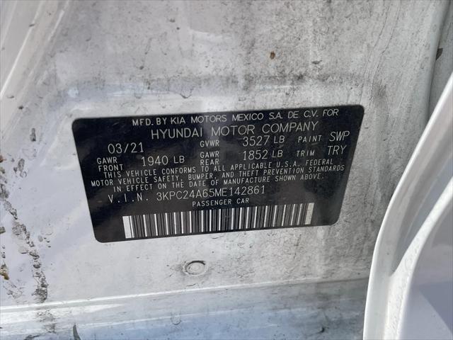 used 2021 Hyundai Accent car, priced at $13,707