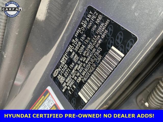 used 2023 Hyundai Elantra car, priced at $20,477
