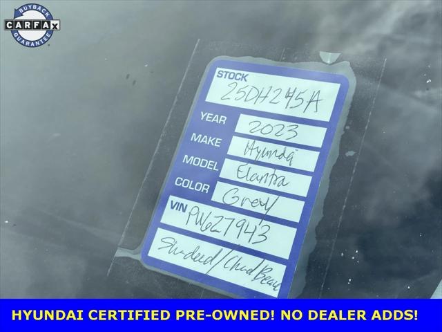 used 2023 Hyundai Elantra car, priced at $20,477