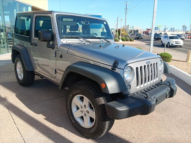 used 2018 Jeep Wrangler JK car, priced at $18,477