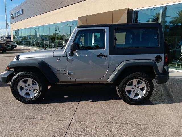 used 2018 Jeep Wrangler JK car, priced at $18,477