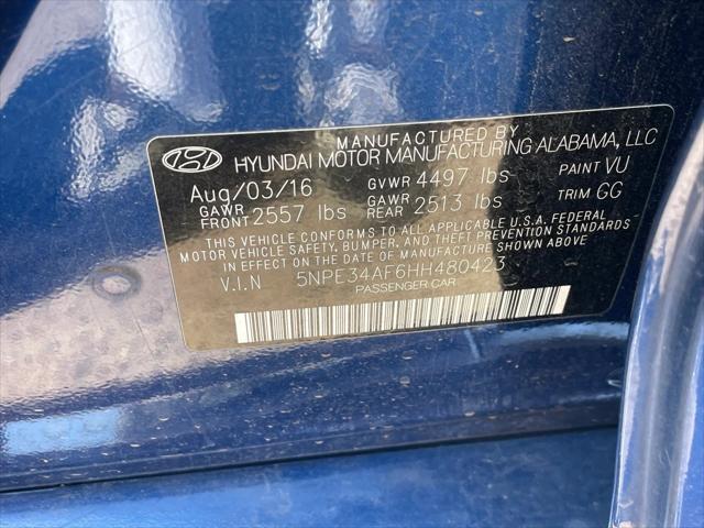 used 2017 Hyundai Sonata car, priced at $15,429