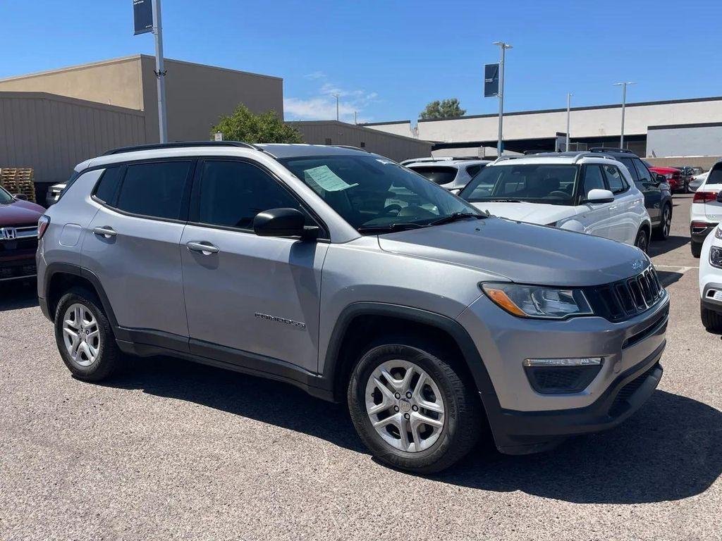 used 2018 Jeep Compass car, priced at $14,995