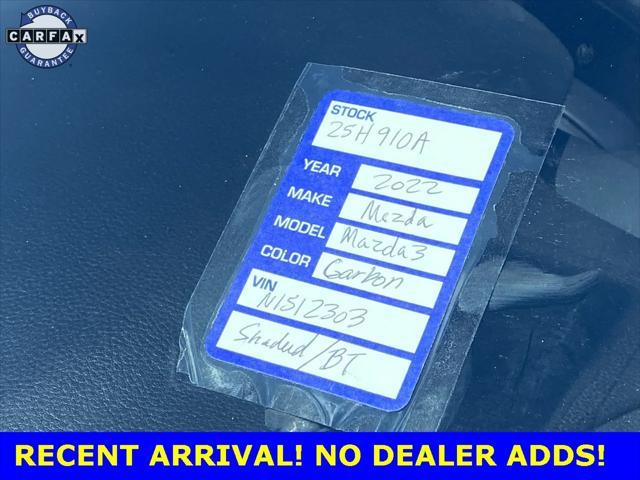 used 2022 Mazda Mazda3 car, priced at $23,477