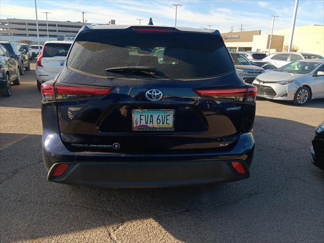 used 2021 Toyota Highlander Hybrid car, priced at $36,477