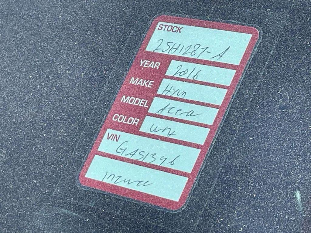 used 2016 Hyundai Azera car, priced at $10,987