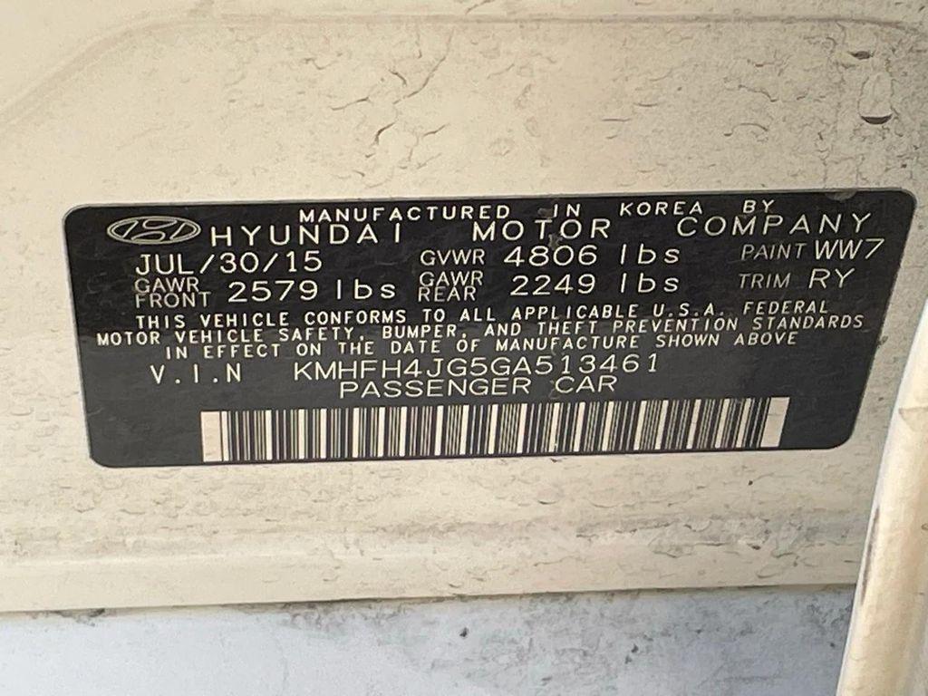 used 2016 Hyundai Azera car, priced at $10,987