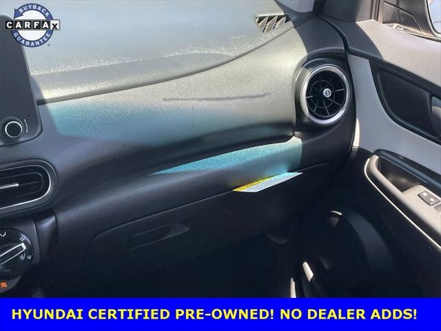 used 2023 Hyundai Kona car, priced at $18,477