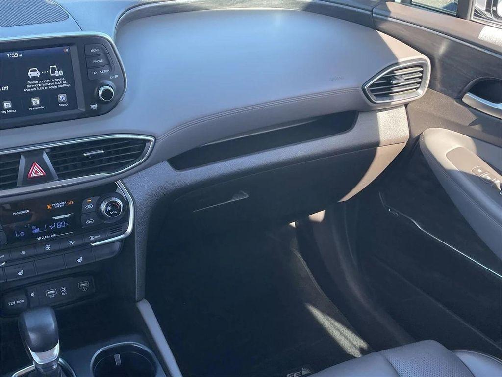 used 2020 Hyundai Santa Fe car, priced at $18,491