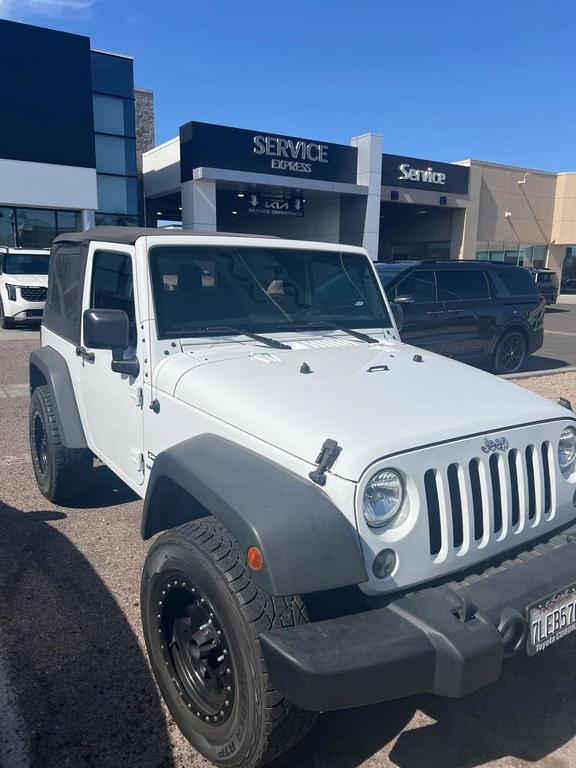used 2015 Jeep Wrangler car, priced at $14,393