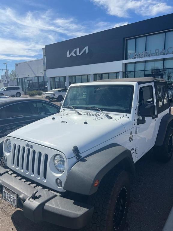 used 2015 Jeep Wrangler car, priced at $14,393