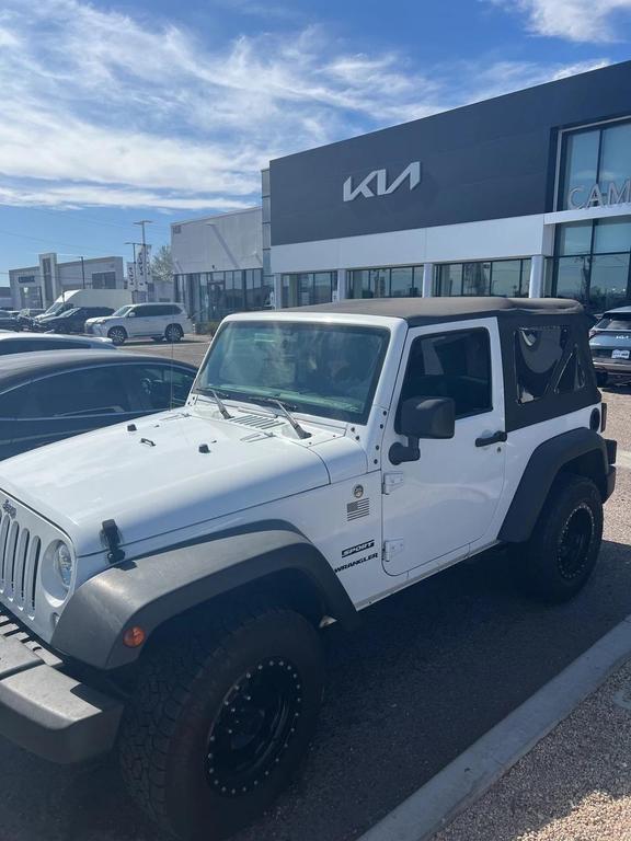 used 2015 Jeep Wrangler car, priced at $14,393