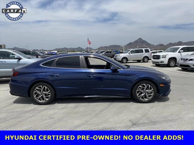 used 2021 Hyundai Sonata car, priced at $20,977