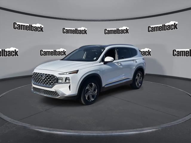 used 2021 Hyundai Santa Fe car, priced at $19,997