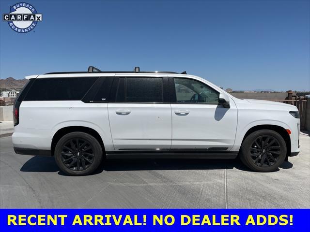 used 2023 Cadillac Escalade ESV car, priced at $94,477