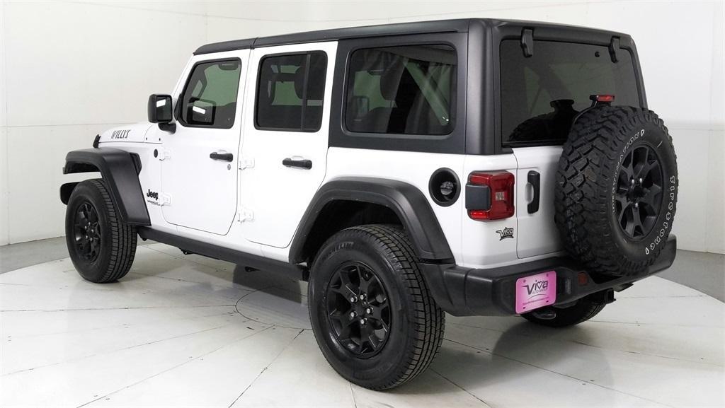 used 2021 Jeep Wrangler Unlimited car, priced at $34,991