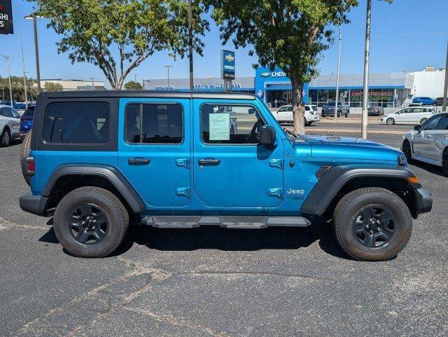 used 2020 Jeep Wrangler Unlimited car, priced at $31,691