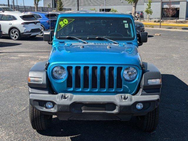 used 2020 Jeep Wrangler Unlimited car, priced at $31,691