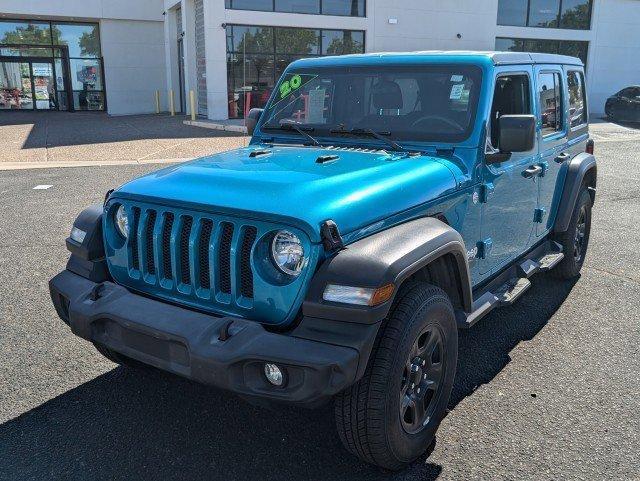 used 2020 Jeep Wrangler Unlimited car, priced at $31,691