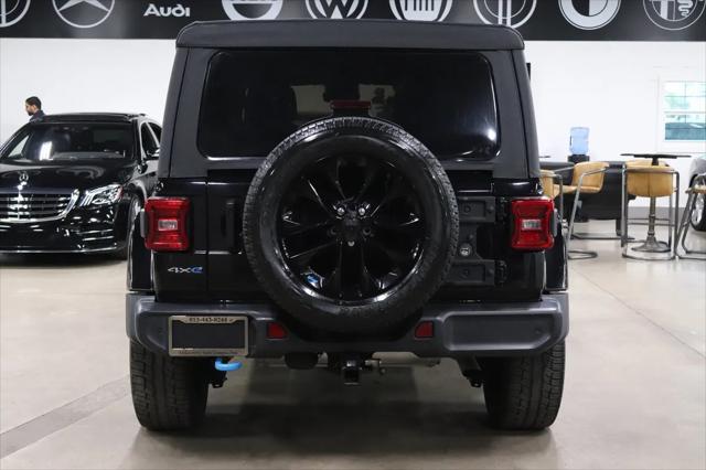 used 2022 Jeep Wrangler Unlimited 4xe car, priced at $33,990