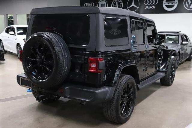 used 2022 Jeep Wrangler Unlimited 4xe car, priced at $33,990