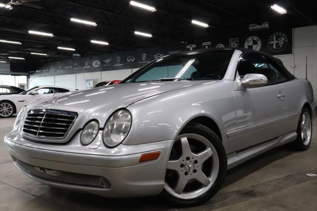 used 2002 Mercedes-Benz CLK-Class car, priced at $7,490