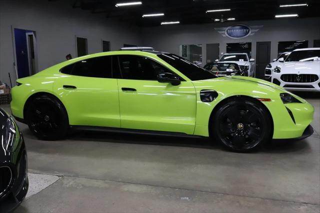 used 2022 Porsche Taycan car, priced at $57,990