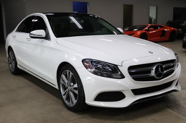 used 2017 Mercedes-Benz C-Class car, priced at $19,490