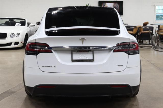 used 2017 Tesla Model X car, priced at $25,990