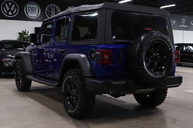 used 2020 Jeep Wrangler Unlimited car, priced at $31,990