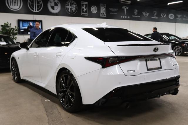 used 2021 Lexus IS 350 car, priced at $34,990