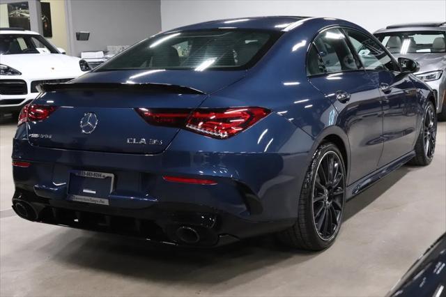 used 2021 Mercedes-Benz AMG CLA 35 car, priced at $36,990