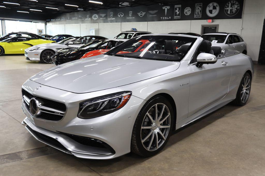 used 2017 Mercedes-Benz AMG S 63 car, priced at $69,490