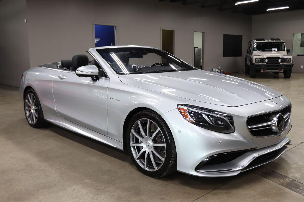 used 2017 Mercedes-Benz AMG S 63 car, priced at $69,490