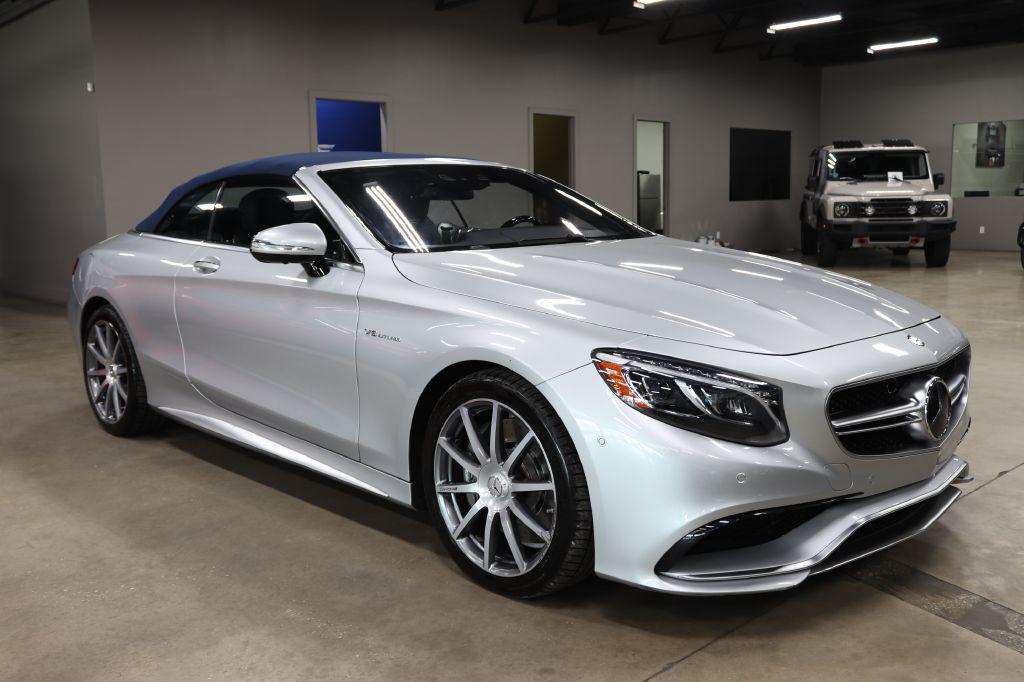 used 2017 Mercedes-Benz AMG S 63 car, priced at $69,490