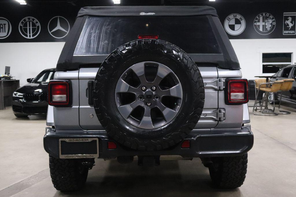 used 2018 Jeep Wrangler Unlimited car, priced at $18,990