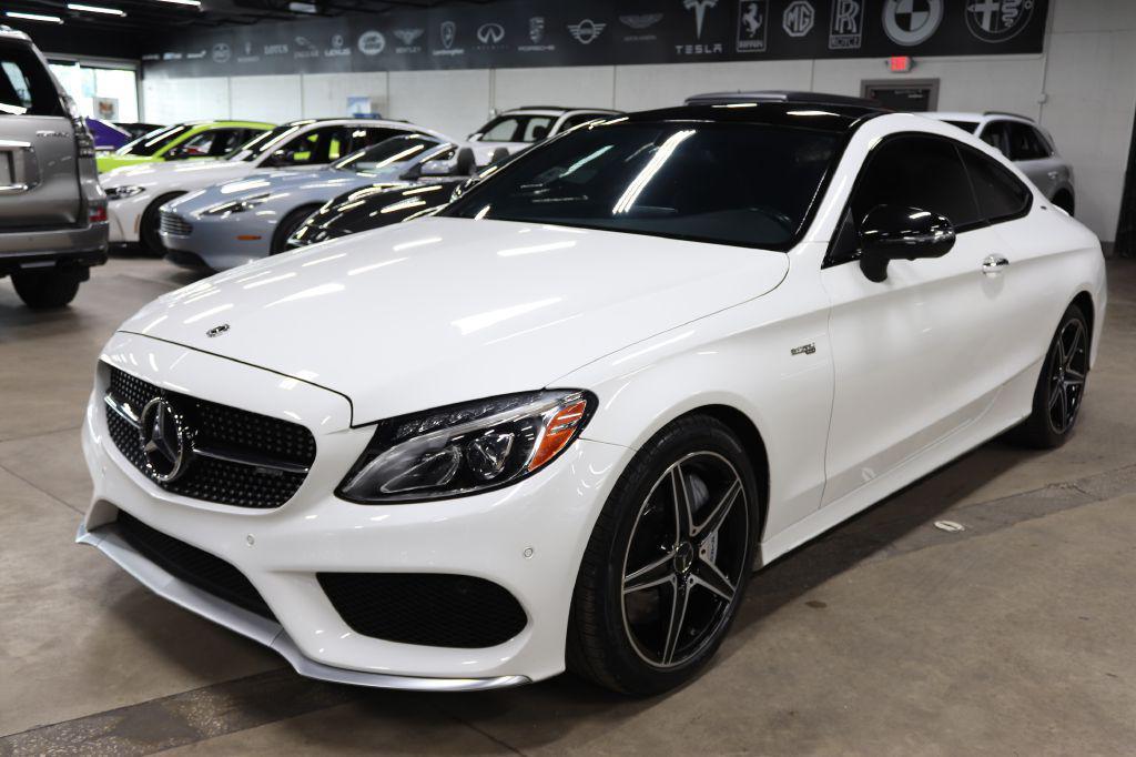 used 2018 Mercedes-Benz AMG C 43 car, priced at $26,990