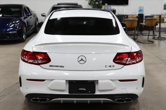 used 2018 Mercedes-Benz AMG C 43 car, priced at $29,990