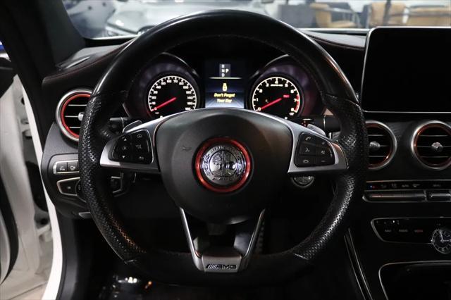 used 2018 Mercedes-Benz AMG C 43 car, priced at $29,990