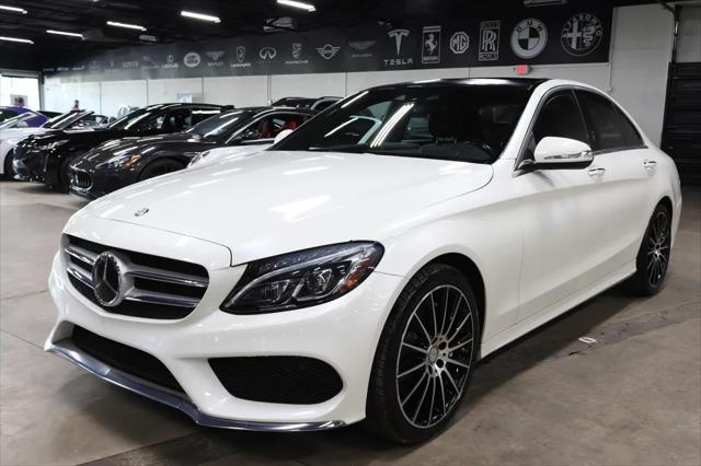 used 2015 Mercedes-Benz C-Class car, priced at $23,990