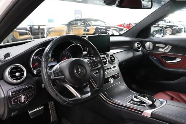 used 2015 Mercedes-Benz C-Class car, priced at $23,990