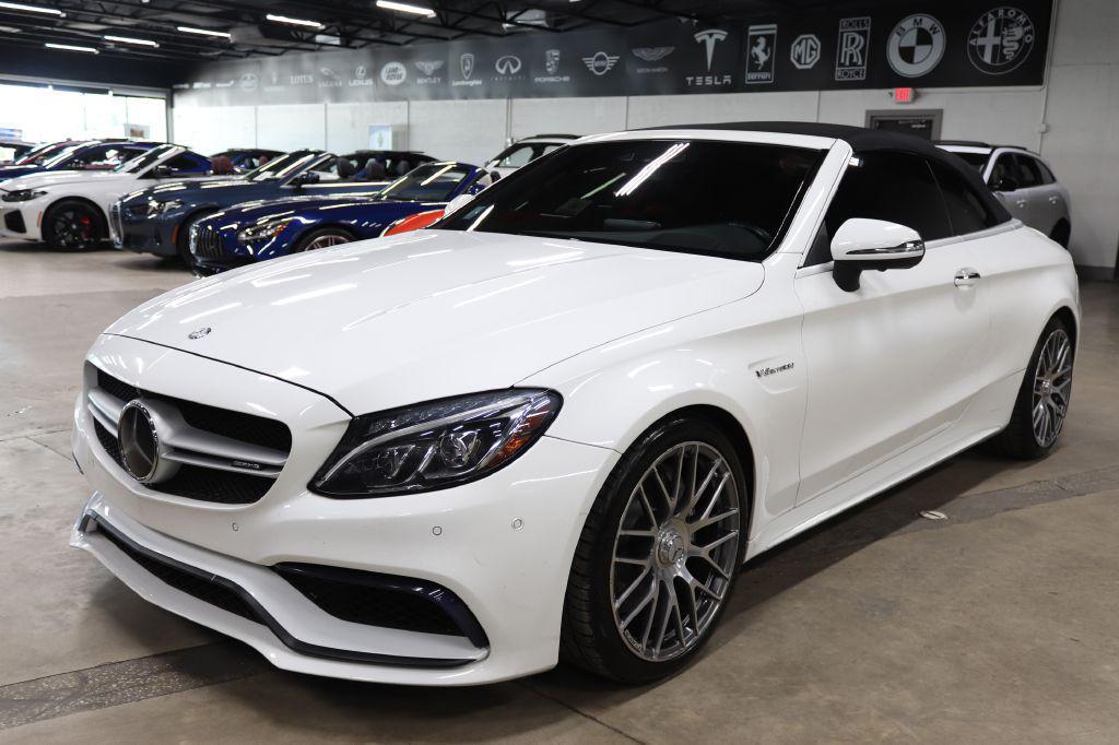 used 2017 Mercedes-Benz AMG C 63 car, priced at $35,990
