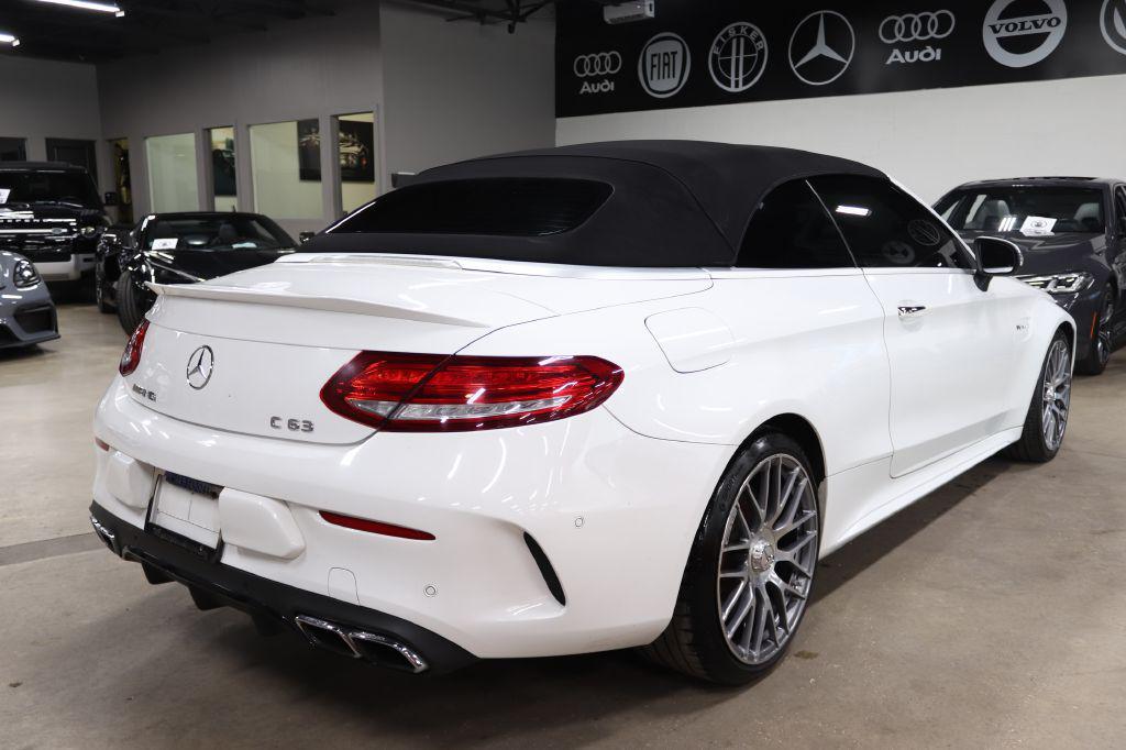 used 2017 Mercedes-Benz AMG C 63 car, priced at $35,990