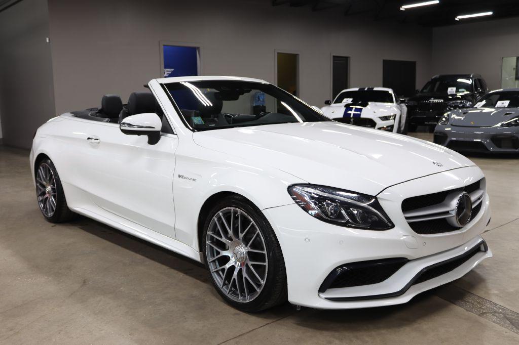 used 2017 Mercedes-Benz AMG C 63 car, priced at $35,990